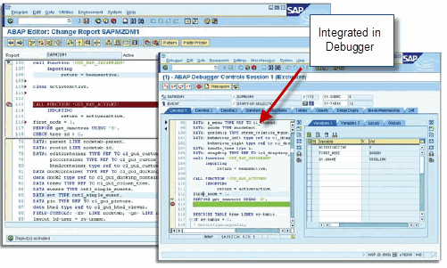 ABAP Editor Seamless Integration