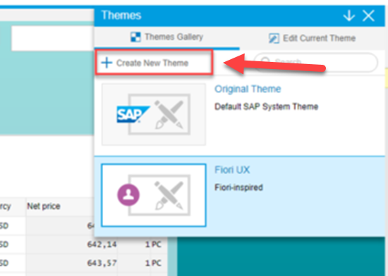 SAP Theme Editor
