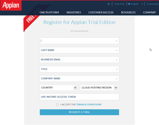 Appian Free Trial