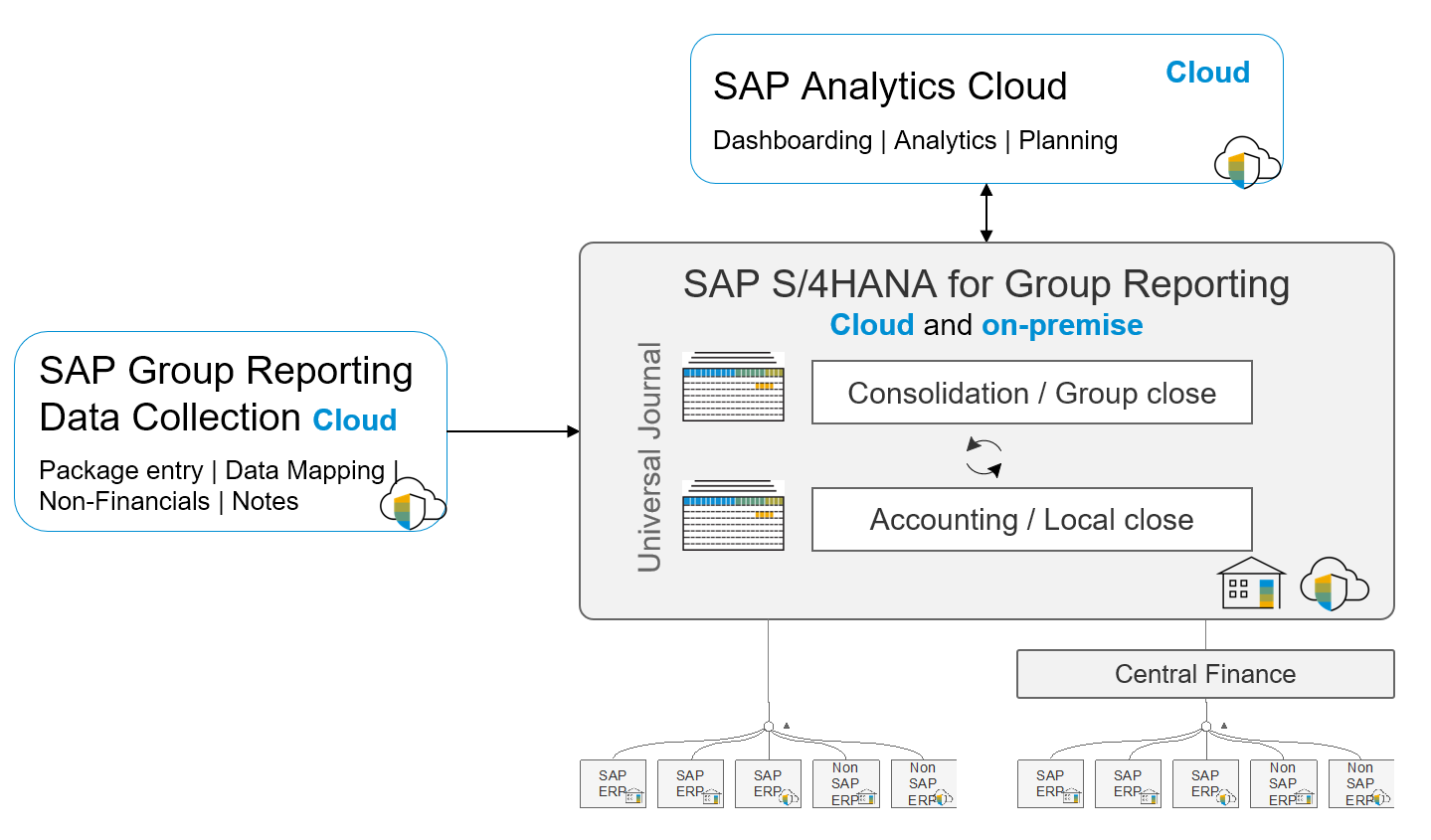 SAP group Reporting Hana 1909