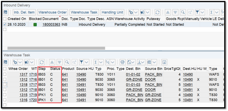 Understanding EWM Process Oriented Storage Control - ITPFED