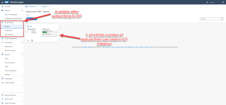 Navigating the SAP Business Technology Platform - ITPFED