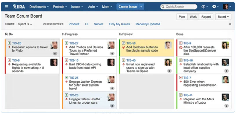 Agile Scrum Board