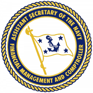 Badge Logo for Assistant Secretary of the Navy Financial Management and Comptroller