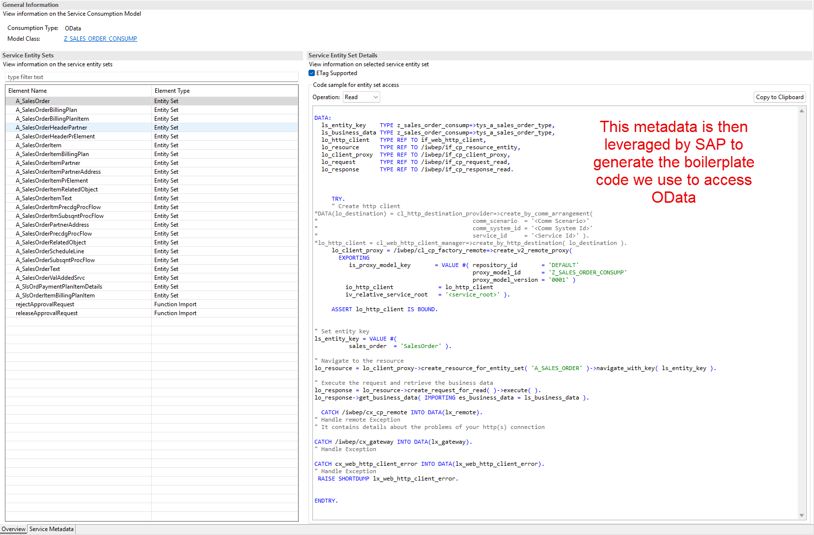 BTP Service Generated Code